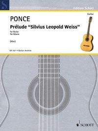 Cover image for Prelude 'silvius Leopold Weiss': First Edition Reconstructed by Johannes Klier Guitar