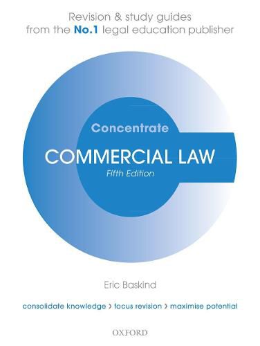 Cover image for Commercial Law Concentrate: Law Revision and Study Guide