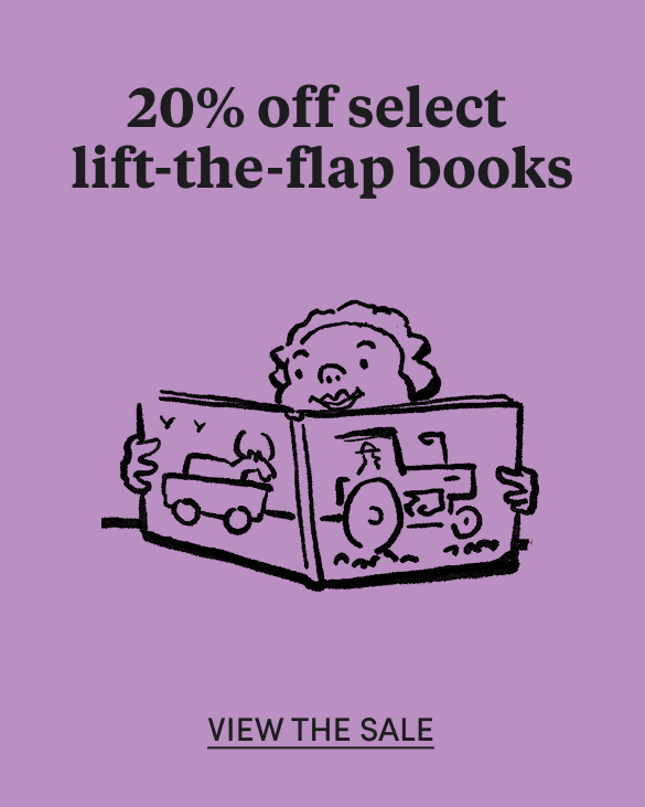 20% off select lift-the-flap books