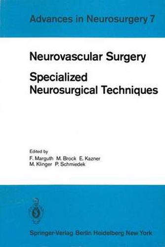 Cover image for Neurovascular Surgery: Specialized Neurosurgical Techniques