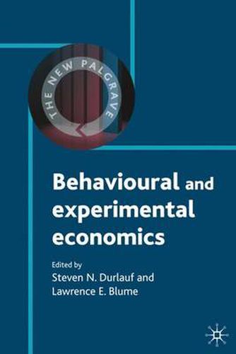 Cover image for Behavioural and Experimental Economics