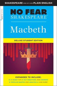 Cover image for Macbeth: No Fear Shakespeare Deluxe Student Edition
