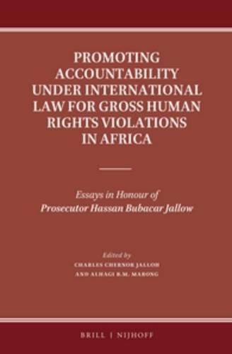 Cover image for Promoting Accountability under International Law for Gross Human Rights Violations in Africa: Essays in Honour of Prosecutor Hassan Bubacar Jallow