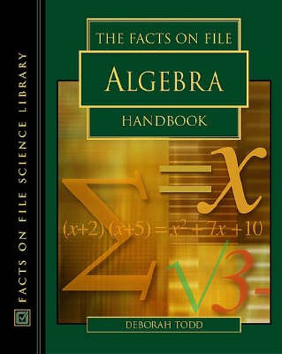 Cover image for The Facts on File Algebra Handbook