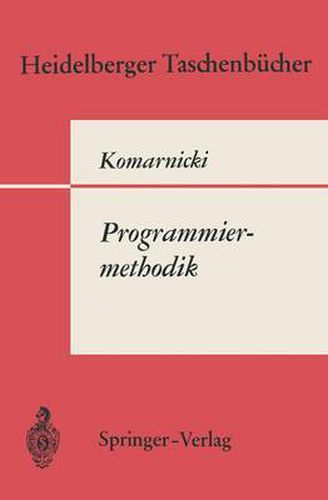 Cover image for Programmiermethodik
