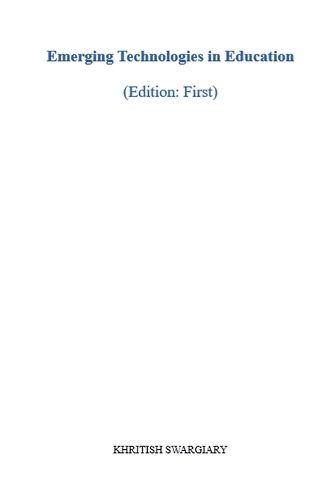 Cover image for Emerging Technologies in Education