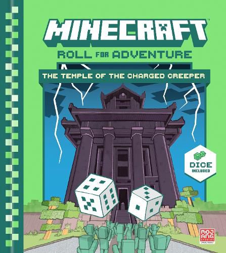 Cover image for Minecraft: Roll for Adventure: The Temple of the Charged Creeper