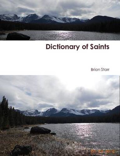 Dictionary of Saints