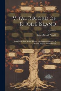 Cover image for Vital Record of Rhode Island