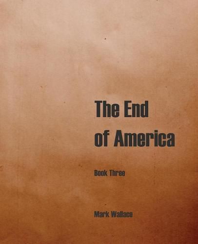 Cover image for The End of America, Book Three