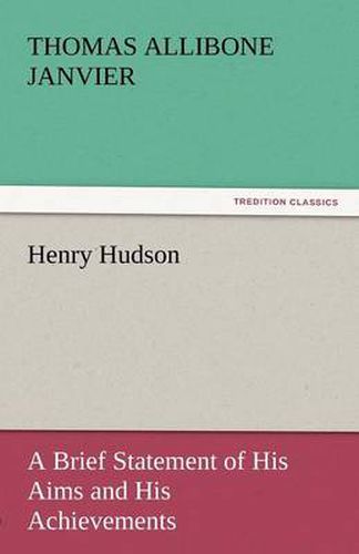 Cover image for Henry Hudson
