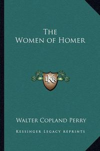 Cover image for The Women of Homer