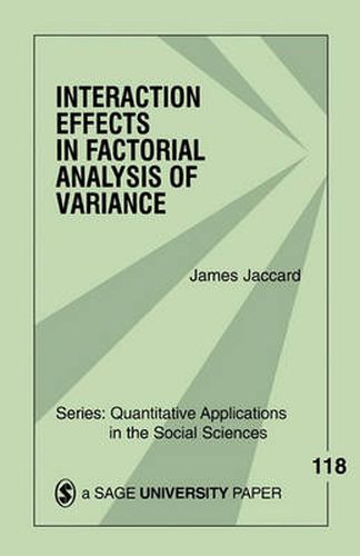 Cover image for Interaction Effects in Factorial Analysis of Variance