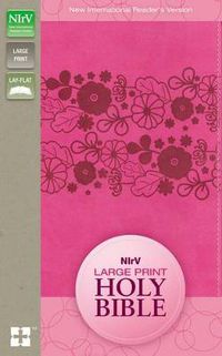 Cover image for NIrV, Holy Bible, Large Print, Leathersoft, Pink