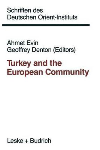 Cover image for Turkey and the European Community