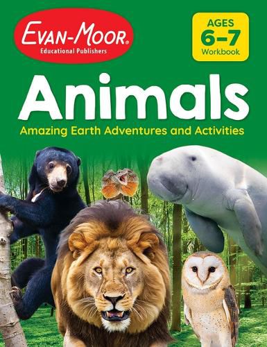 Cover image for Animals: Amazing Earth Adventures and Activities, Age 6 - 7 Workbook