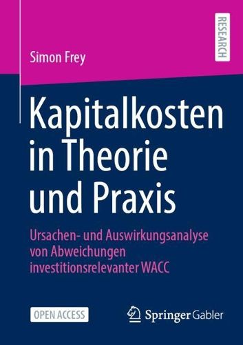 Cover image for Kapitalkosten in Theorie und Praxis