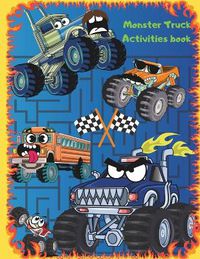 Cover image for Monster Truck Activities book