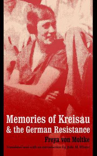 Cover image for Memories of Kreisau and the German Resistance