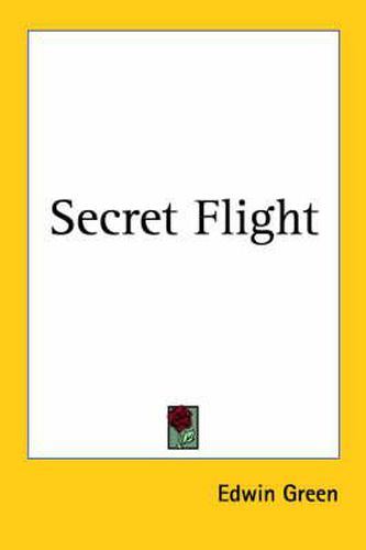 Cover image for Secret Flight