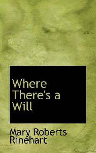 Cover image for Where There's a Will