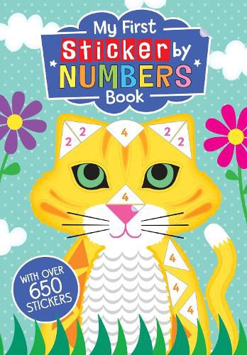Cover image for My First Sticker by Numbers Book