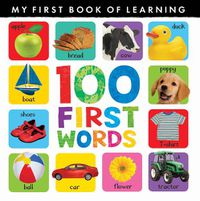 Cover image for 100 First Words