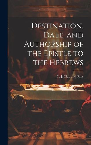 Destination, Date, and Authorship of the Epistle to the Hebrews