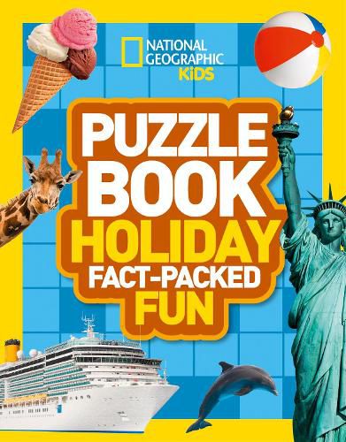 Cover image for Puzzle Book Holiday: Brain-Tickling Quizzes, Sudokus, Crosswords and Wordsearches