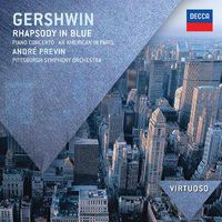 Cover image for Gershwin Rhapsody In Blue An American In Paris Piano Concerto
