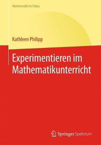 Cover image for Experimentieren Im Mathematikunterricht