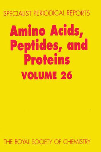 Cover image for Amino Acids, Peptides and Proteins: Volume 26