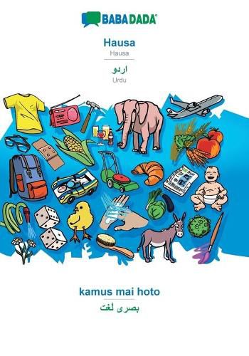 Cover image for BABADADA, Hausa - Urdu (in arabic script), kamus mai hoto - visual dictionary (in arabic script): Hausa - Urdu (in arabic script), visual dictionary