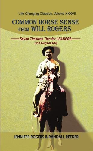 Cover image for Common Horse Sense from Will Rogers