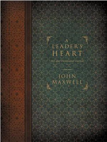 Cover image for A Leader's Heart: 365-Day Devotional Journal