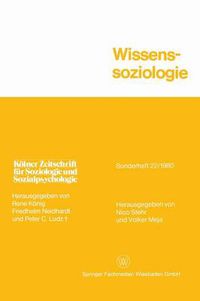 Cover image for Wissenssoziologie