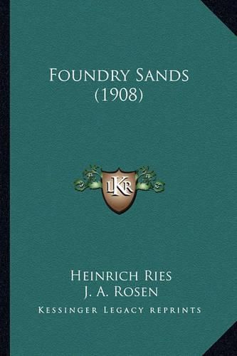 Foundry Sands (1908)