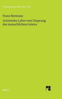 Cover image for Aristoteles Lehre vom Ursprung des menschlichen Geistes