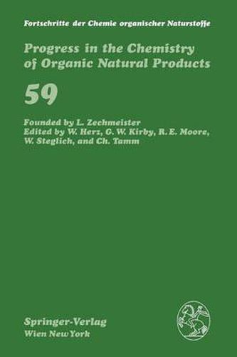 Cover image for Fortschritte der Chemie organischer Naturstoffe / Progress in the Chemistry of Organic Natural Products