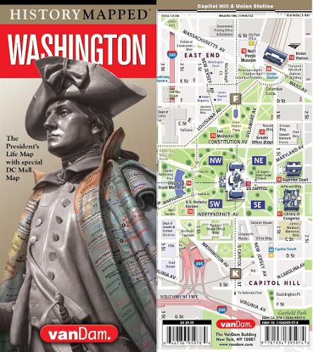 Cover image for History Mapped Washington Map by Vandam: Capital Edition
