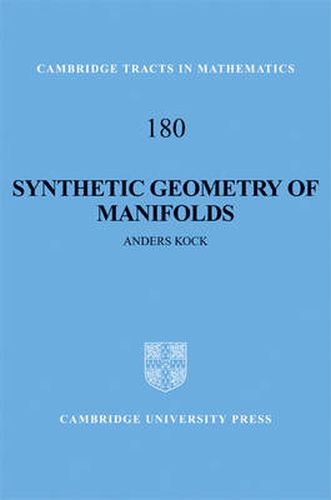 Cover image for Synthetic Geometry of Manifolds