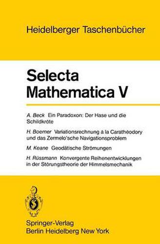 Cover image for Selecta Mathematica V