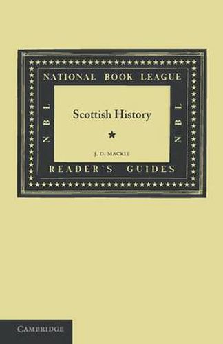 Cover image for Scottish History