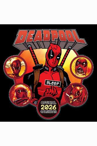 Cover image for MARVEL DEADPOOL 2026 SQUARE CALENDAR