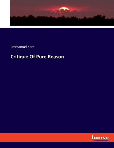 Cover image for Critique Of Pure Reason
