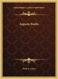 Cover image for Auguste Rodin