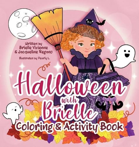 Cover image for Halloween with Brielle Coloring & Activity Book