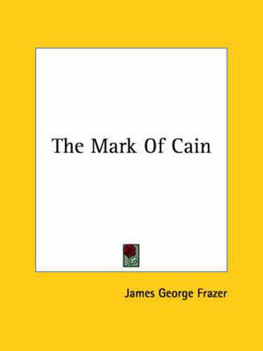 Cover image for The Mark of Cain