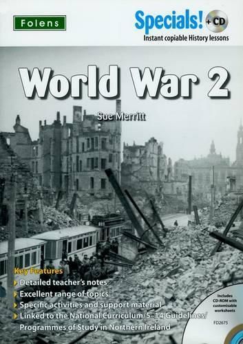 Cover image for Secondary Specials! +CD: History - World War 2