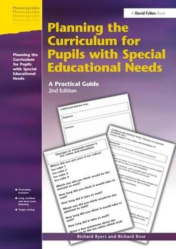 Cover image for Planning the Curriculum for Pupils with Special Educational Needs: A Practical Guide